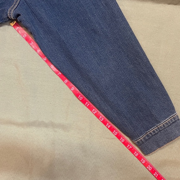 Upcycled Denim Jean Jacket Jessica Simpson Sz 3X Hand Embellished OOAK EUC - Picture 13 of 16